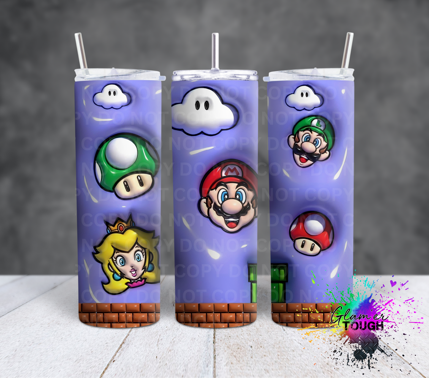 Super M 3D- 20oz Tumbler