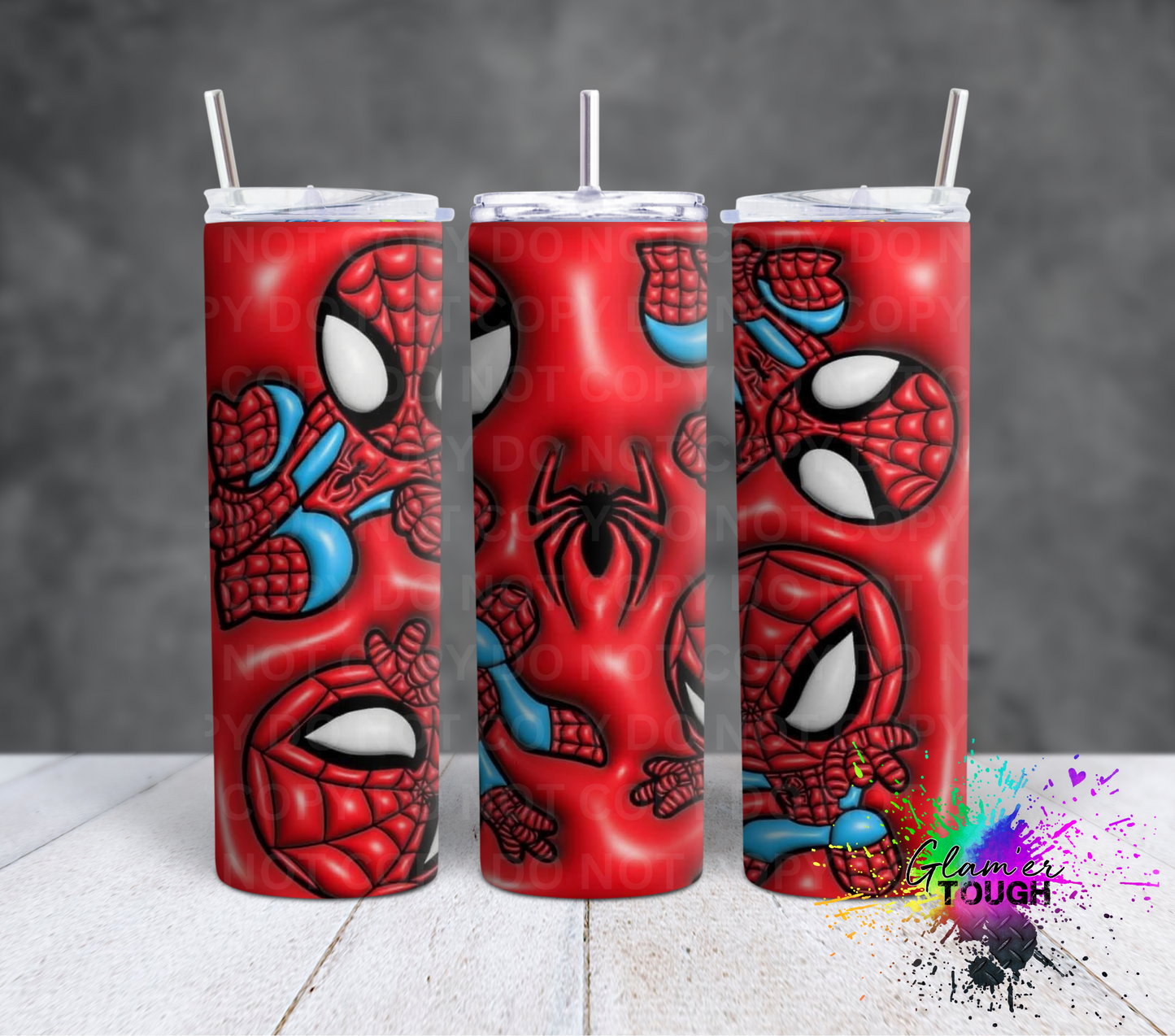 3D Spider Guys- 20oz Tumbler