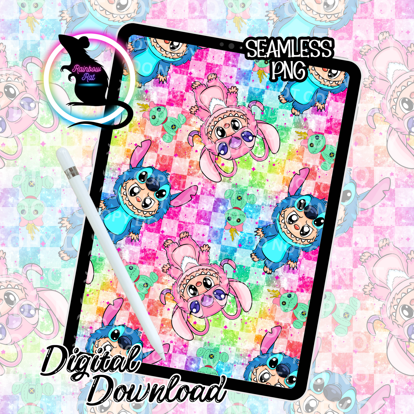 626 Boo Boo- Seamless Design
