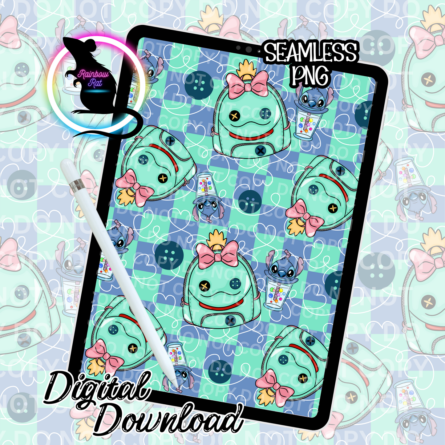 Back to School- Seamless Design
