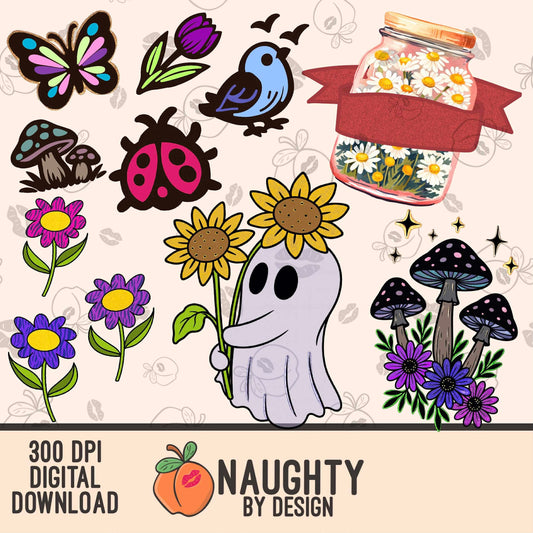 Unhinged Spring Collab- KCDC X Rainbow Rat Designs X Naughty By Design