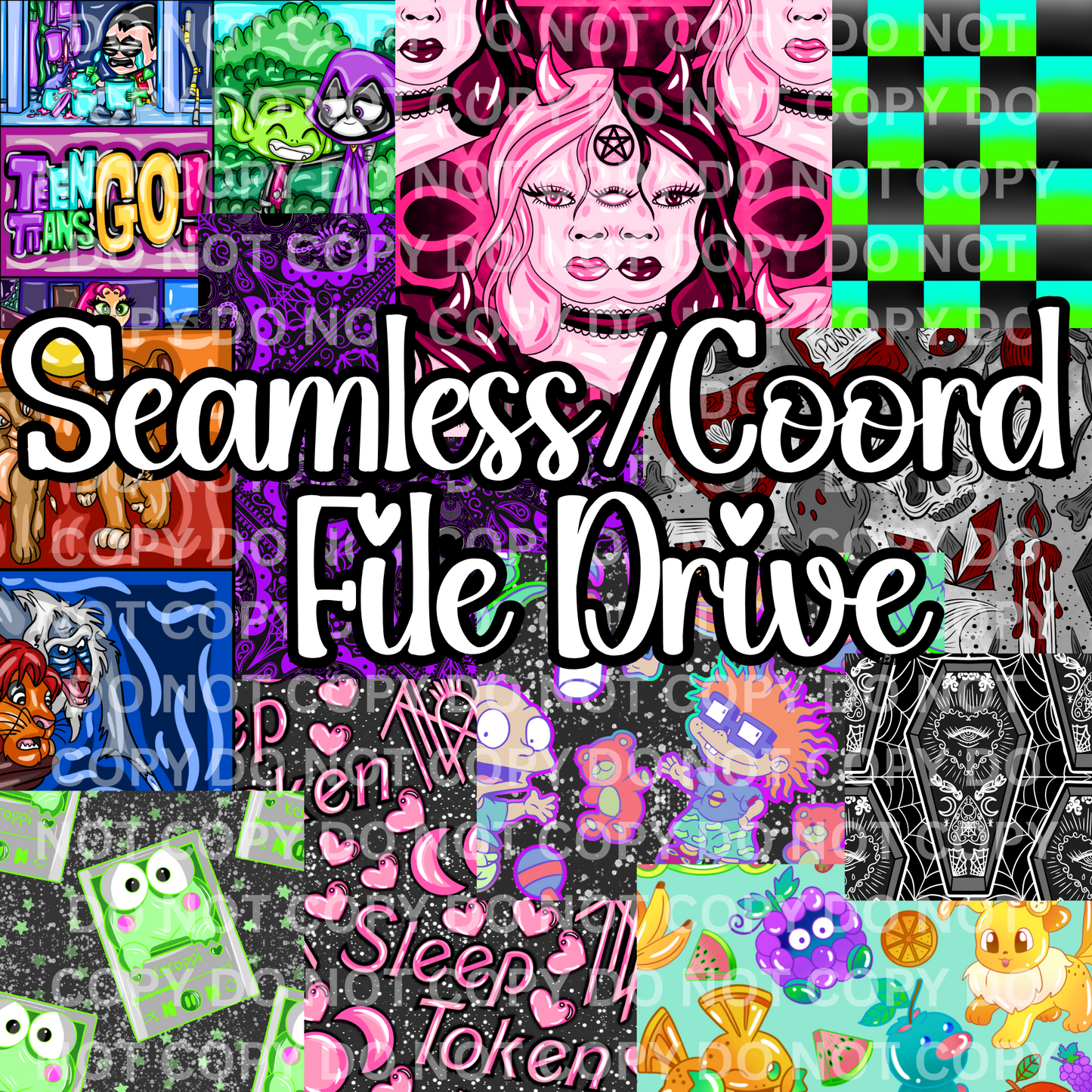 Seamless/Coord Files- Google Drive