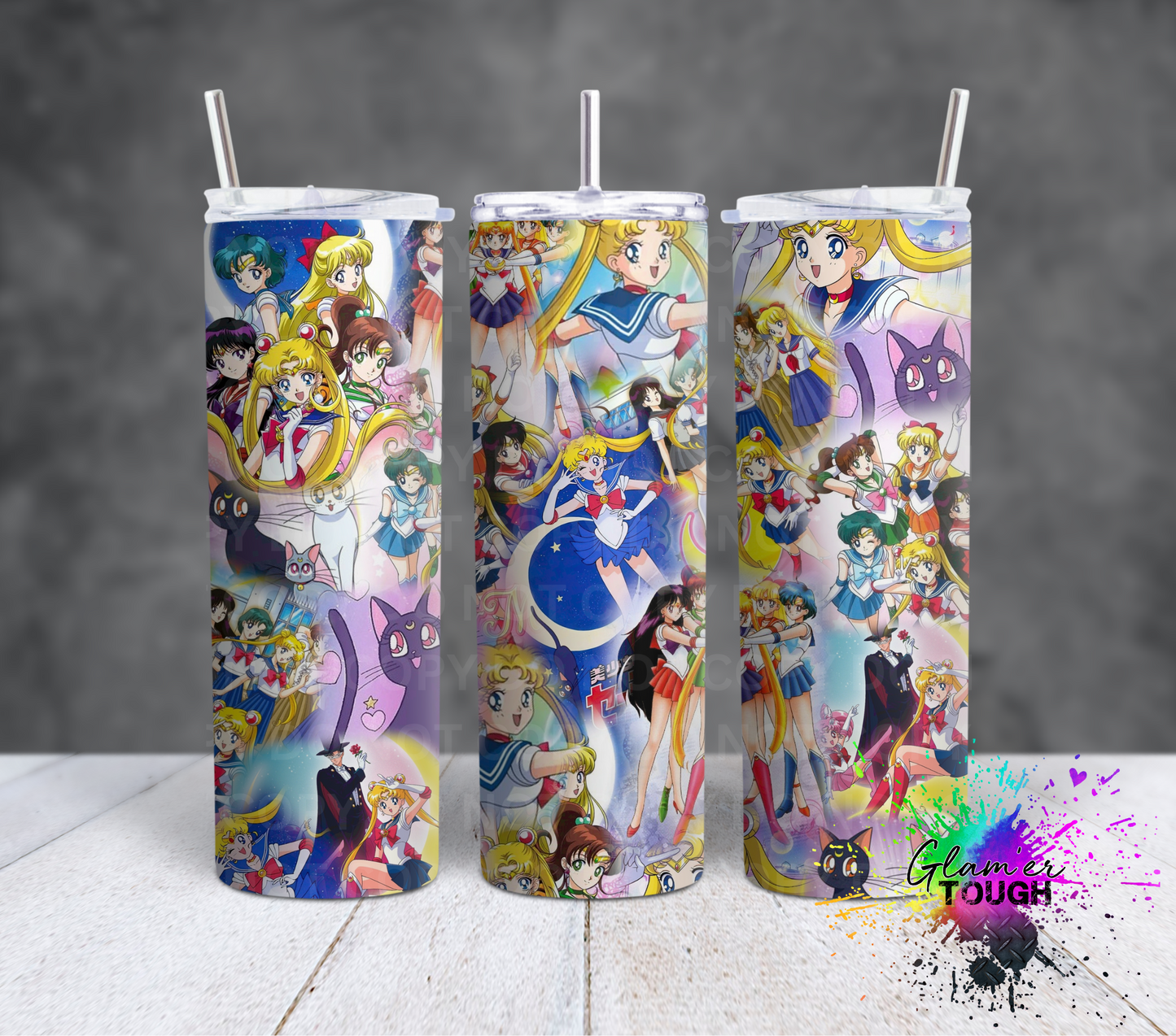 Anime Girl Gang- 20oz Tumbler