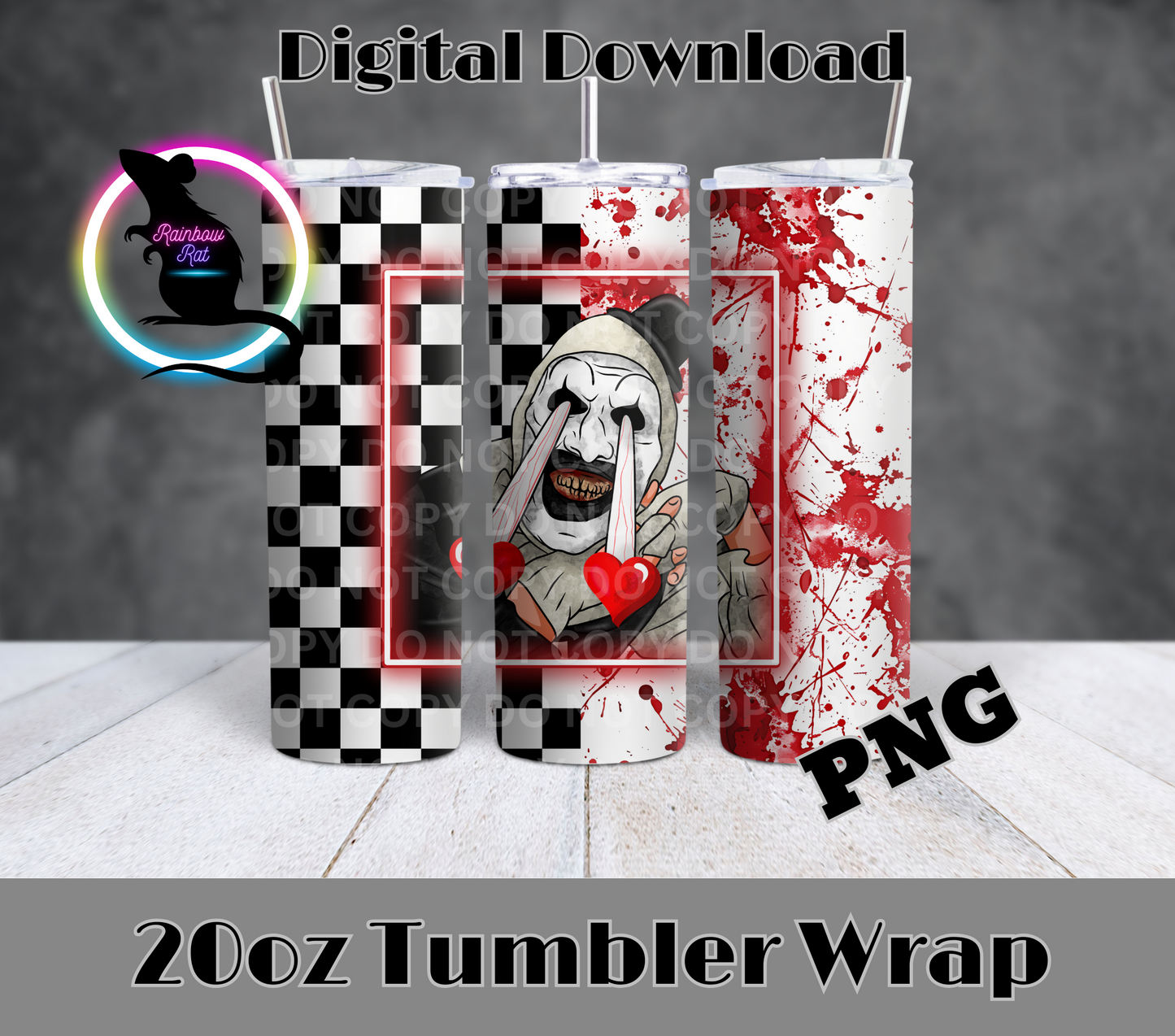 Art- 20oz Tumbler Wrap