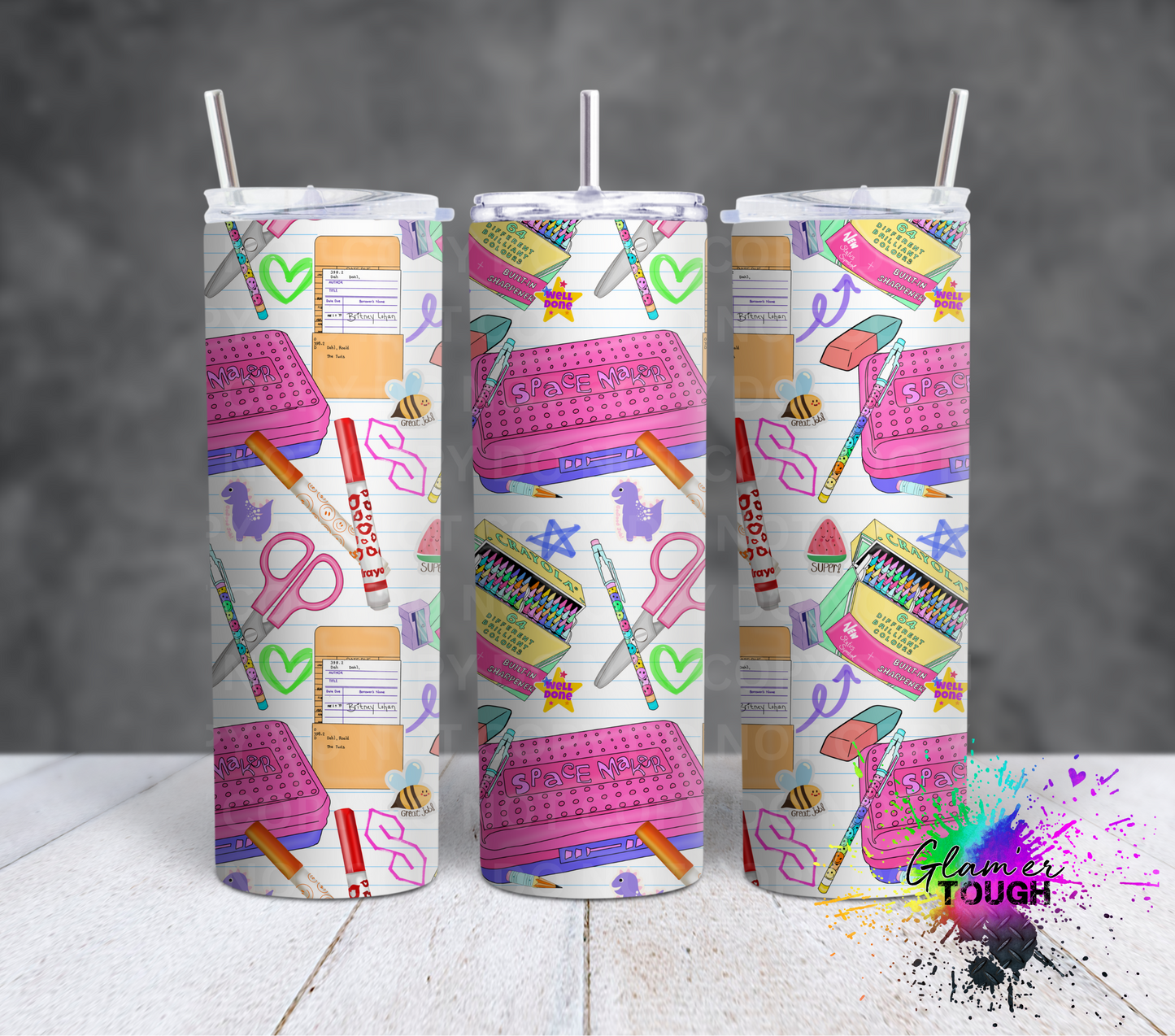 Back To School- 20oz Tumbler