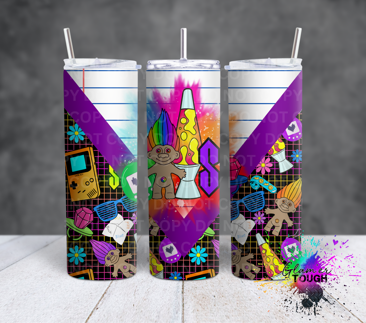 V-Split Nostalgic- 20oz Tumbler