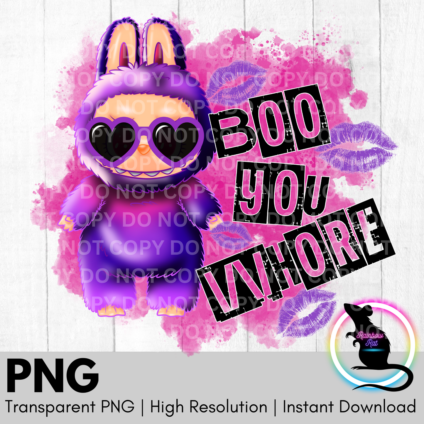 MG X BooBoo- PNG Singles