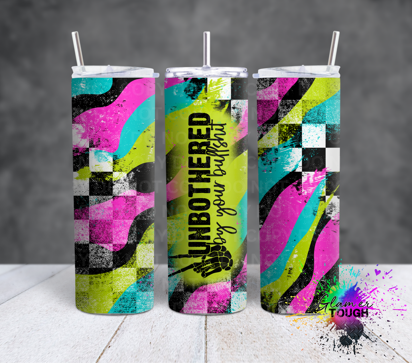 Unbothered by Your Bullsh*t- 20oz Tumbler