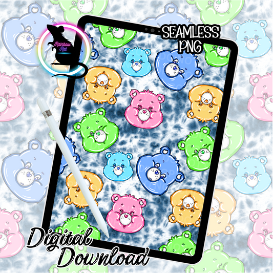 Caring Bears- Seamless Design