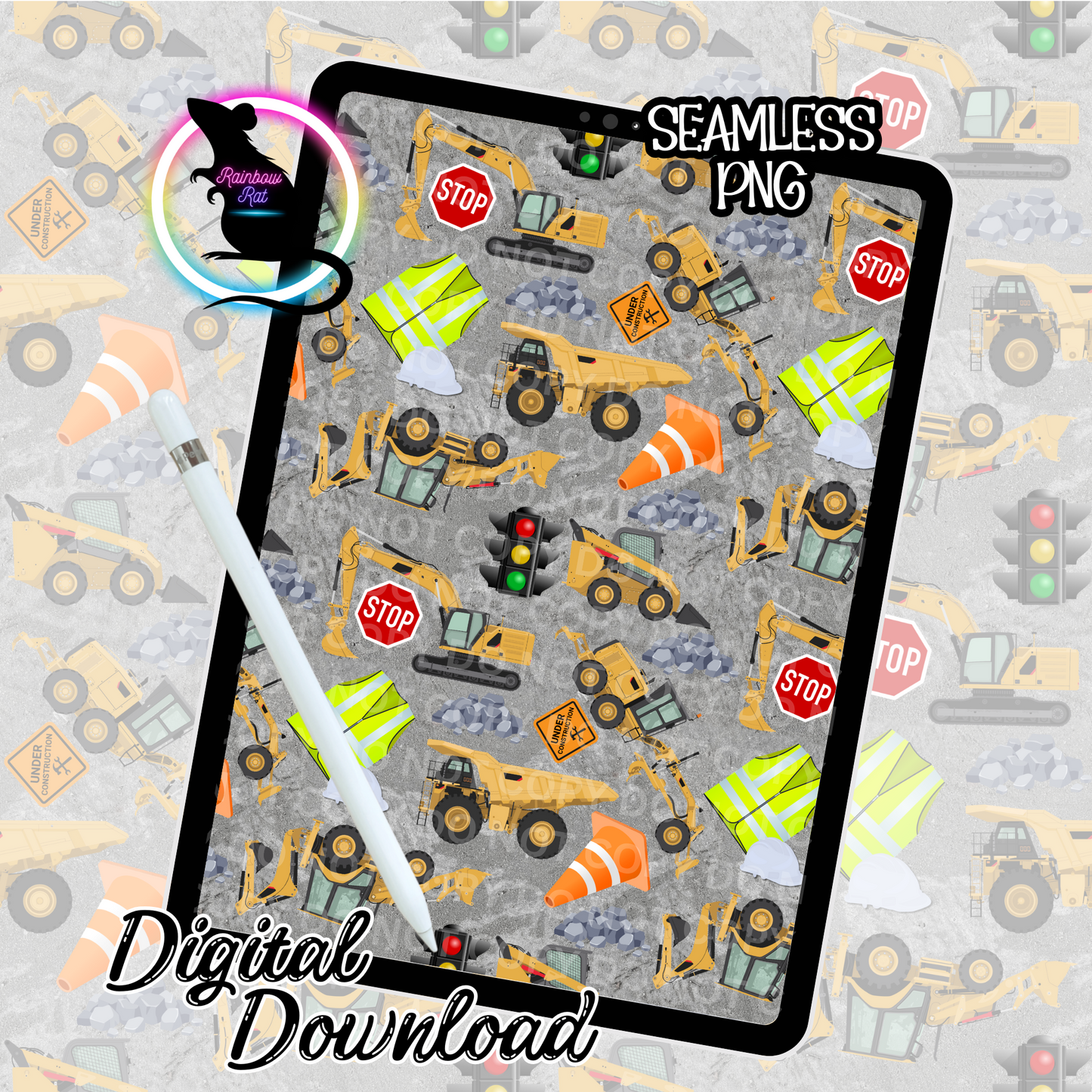 Dude Things- Seamless Designs (Bundle & Singles)