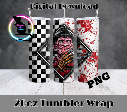 Freddy- 20oz Tumbler Wrap