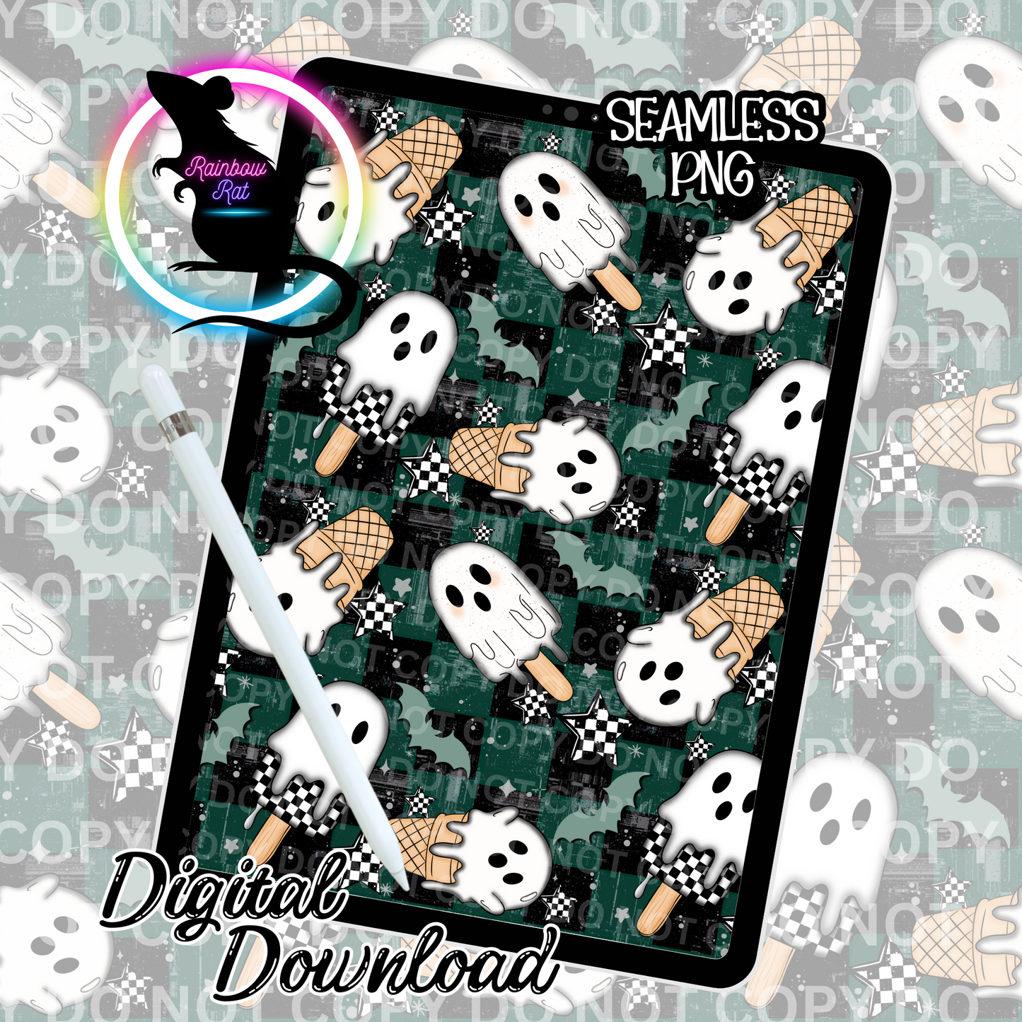 Ice Scream- Seamless Design Singles