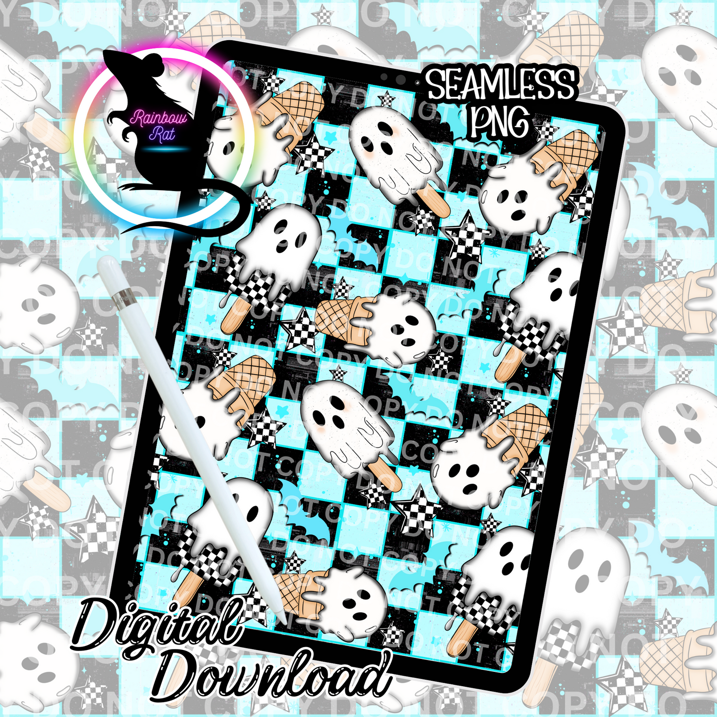 Ice Scream- Seamless Design Singles