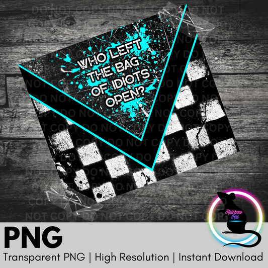 Bag of Idiots- 20oz Tumbler Wrap