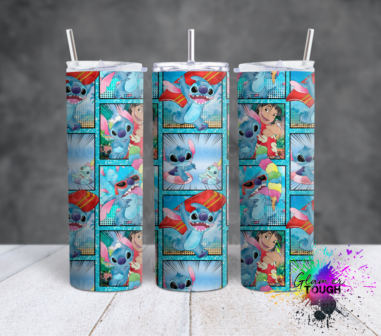 626 Patches- 20oz Tumbler