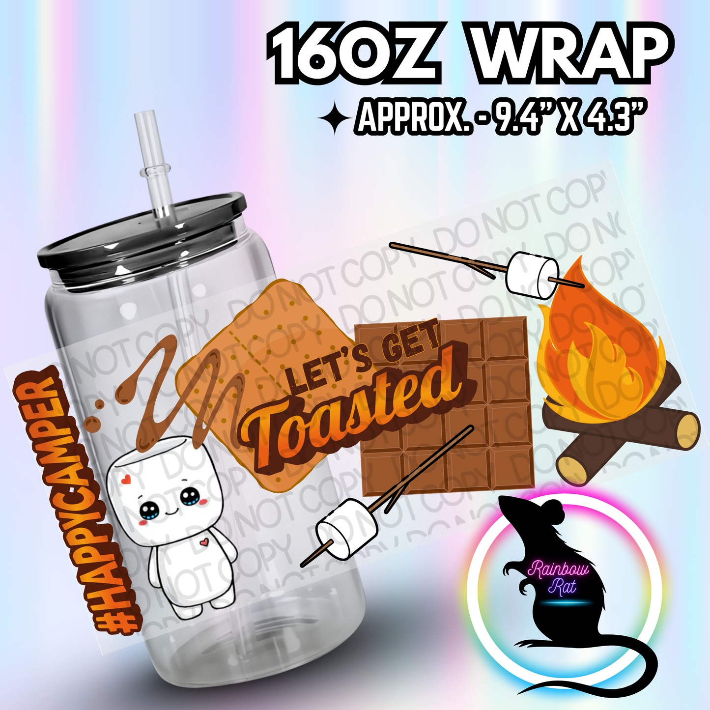 Let's Get Toasted- Libby Wrap