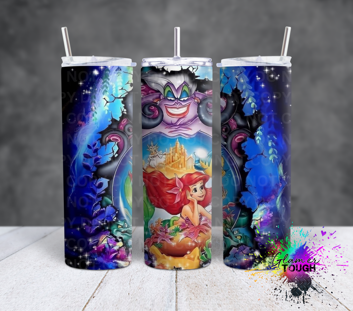 Lil Mermaid- 20oz Tumbler