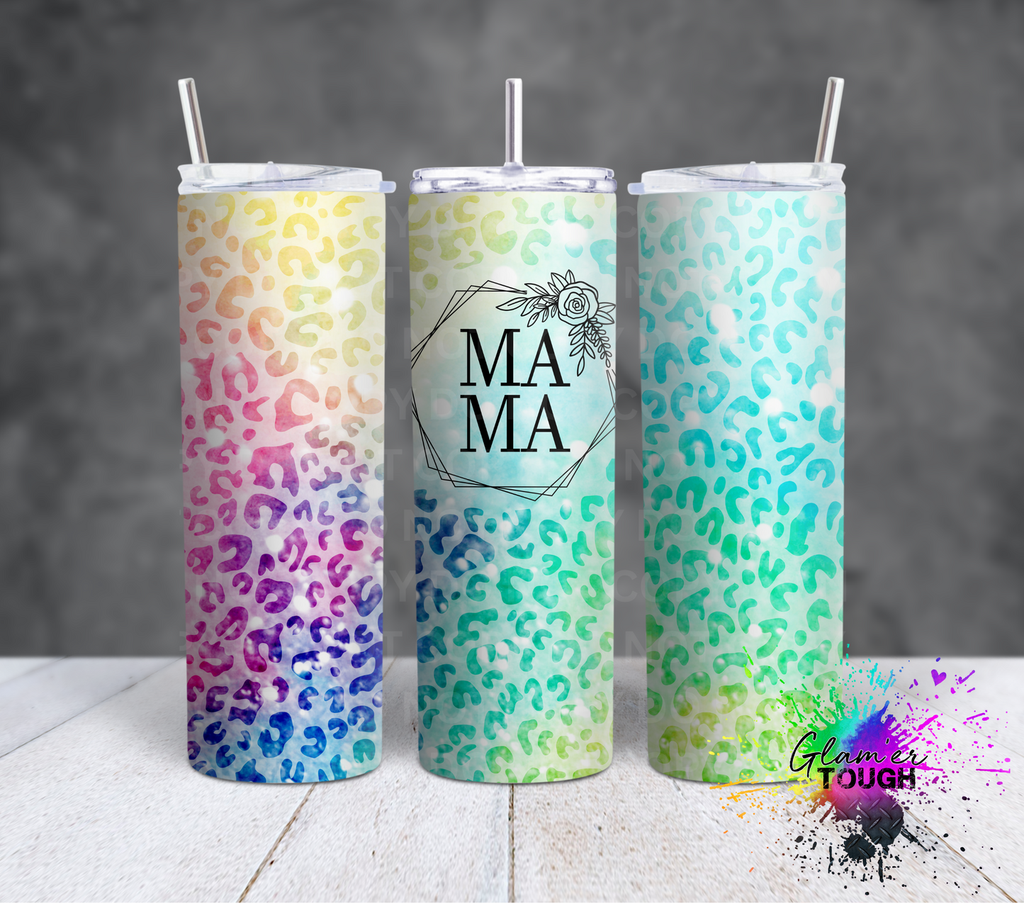 Mama Leopard- 20oz Tumbler