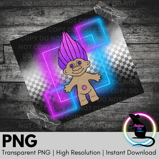 Neon Doll- 20oz Tumbler Wrap