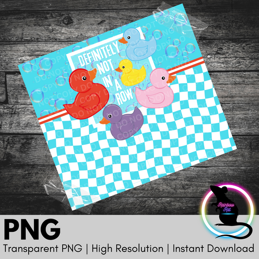 Not in a Row- 20oz Tumbler Wrap