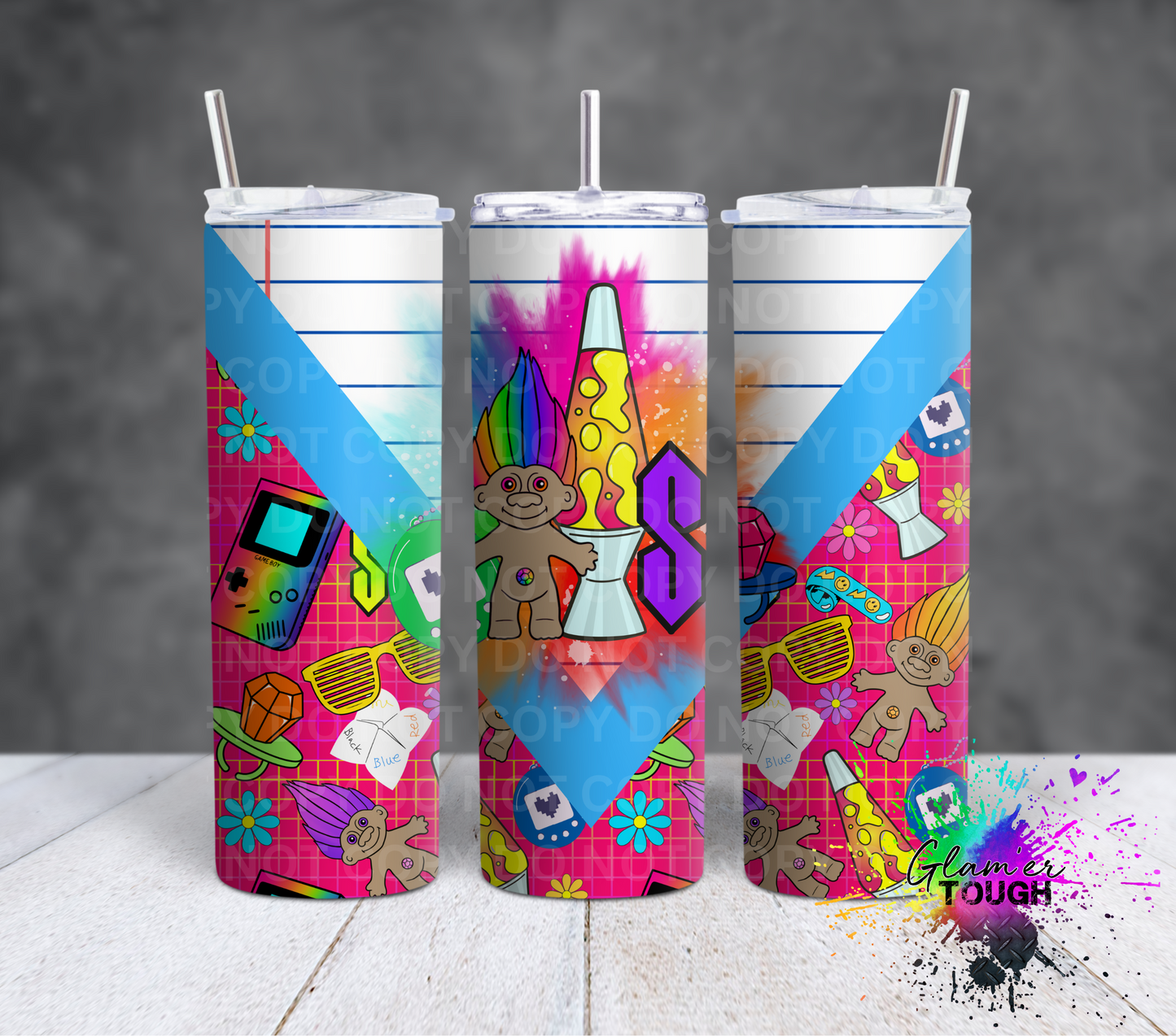 V-Split Nostalgic- 20oz Tumbler