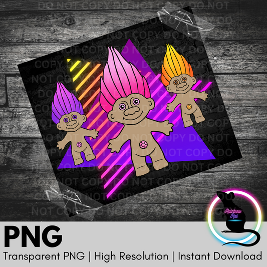 Retro Dolls- 20oz Tumbler Wrap