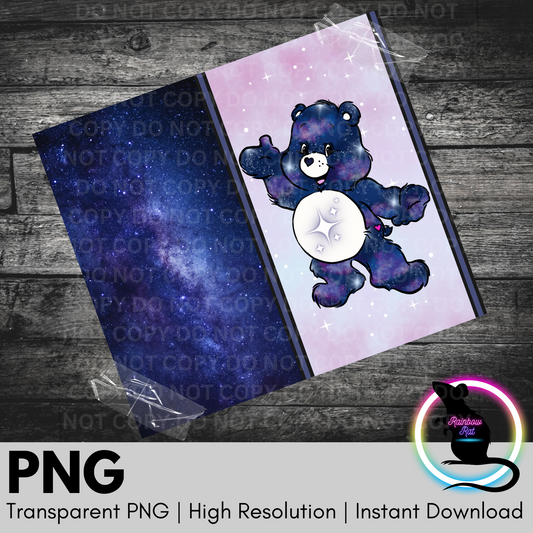 Galaxy Bear- 20oz Tumbler Wrap
