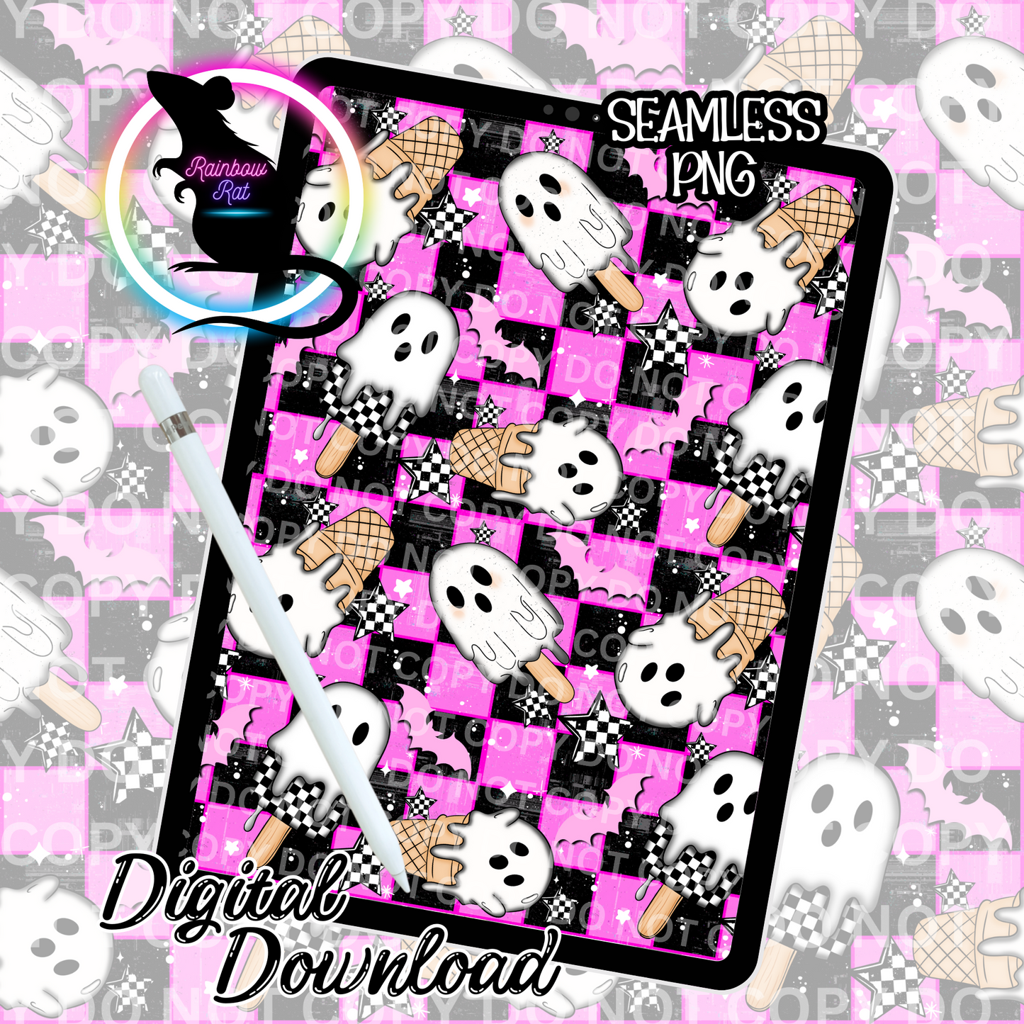Ice Scream- Seamless Design Singles
