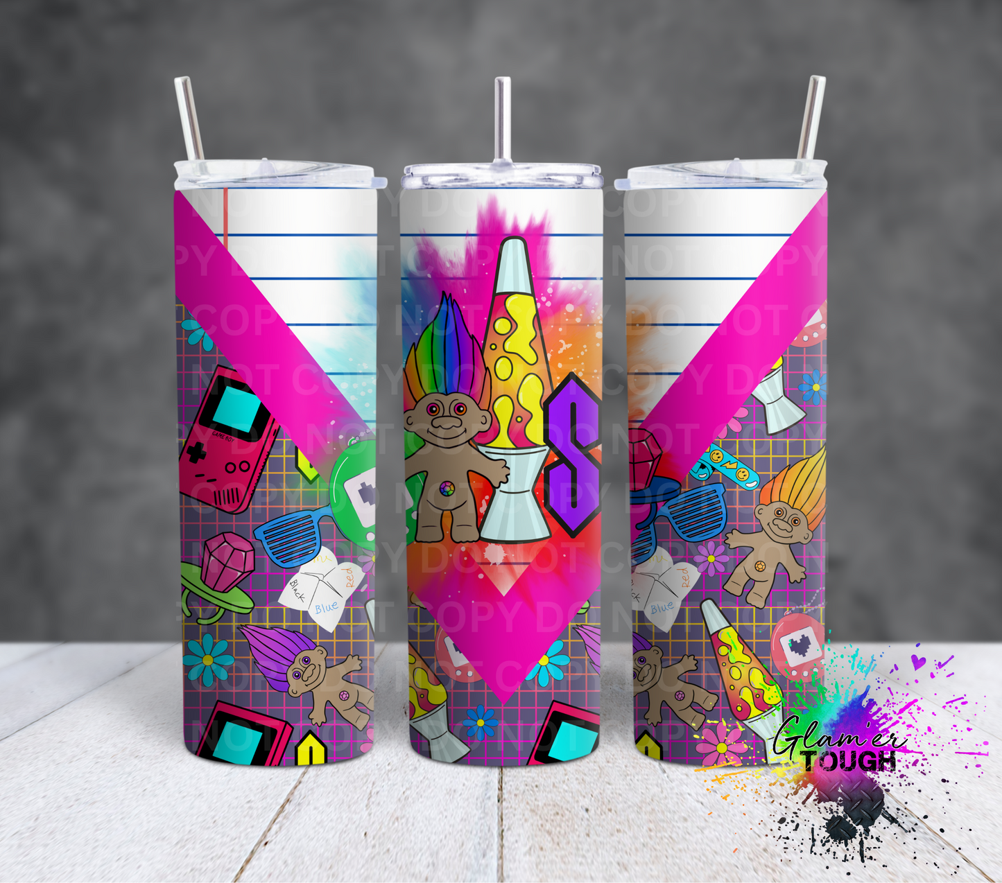 V-Split Nostalgic- 20oz Tumbler