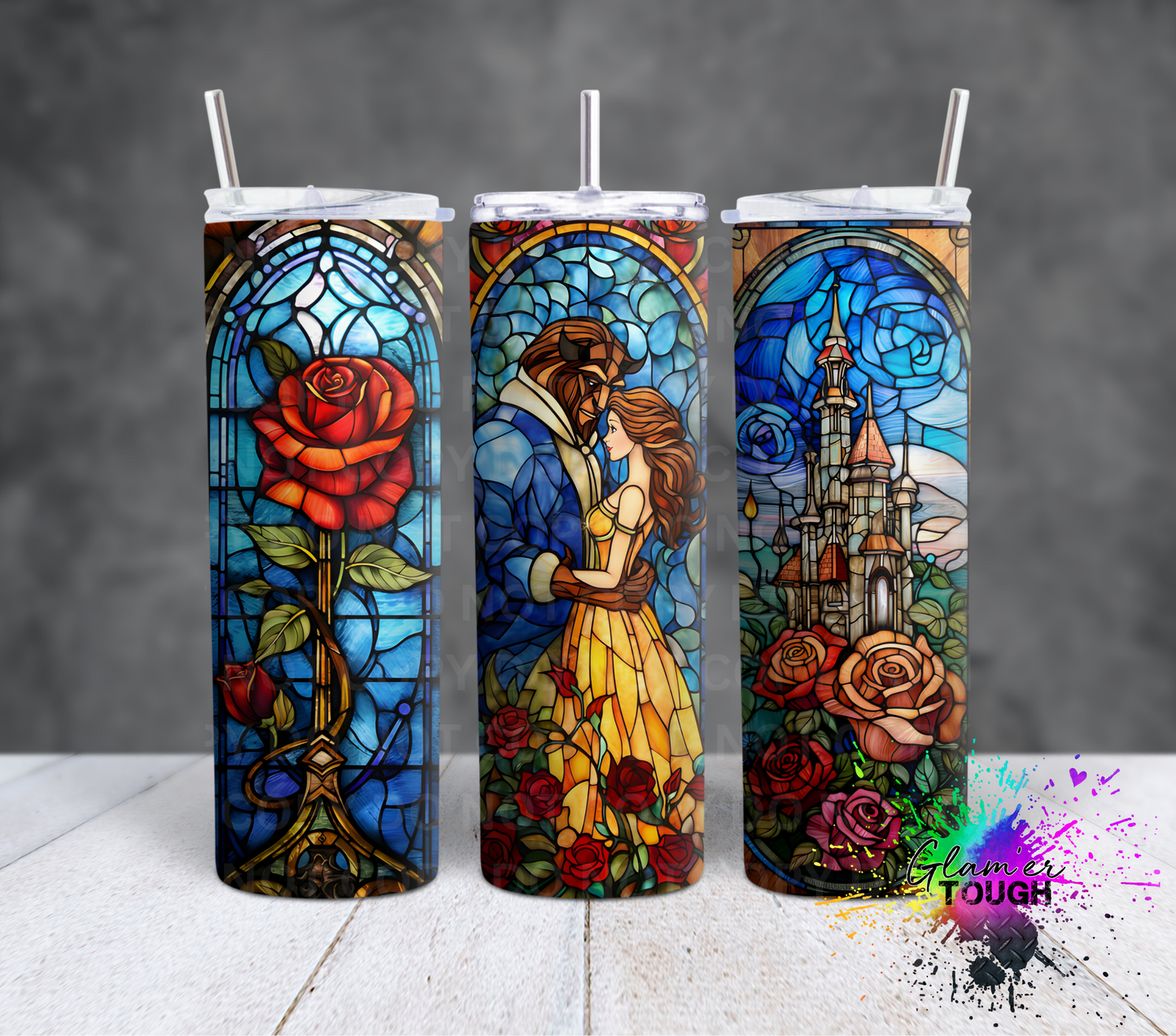 B&B Stained Glass- 20oz Tumbler