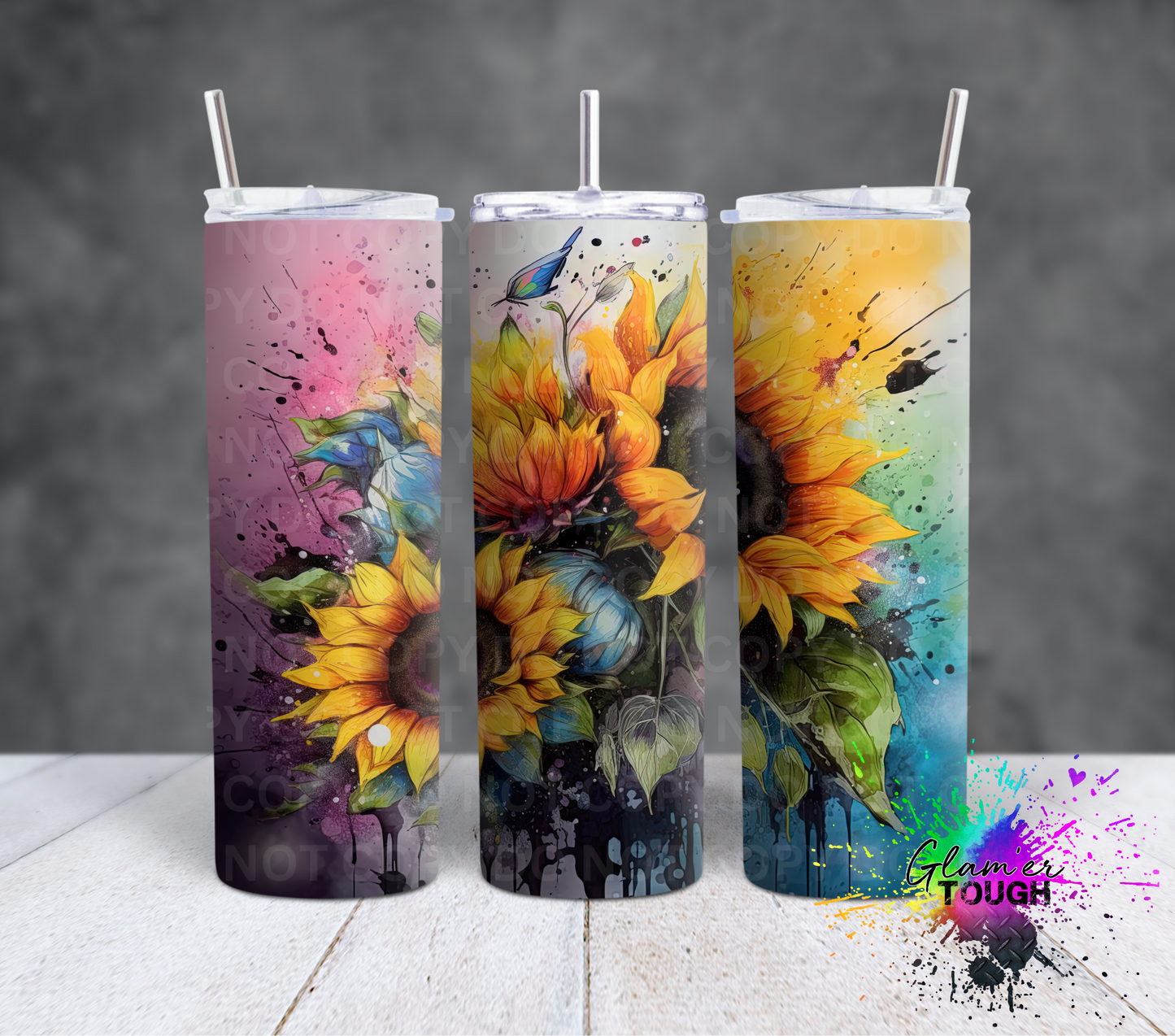 Sunflowers- 20oz Tumbler