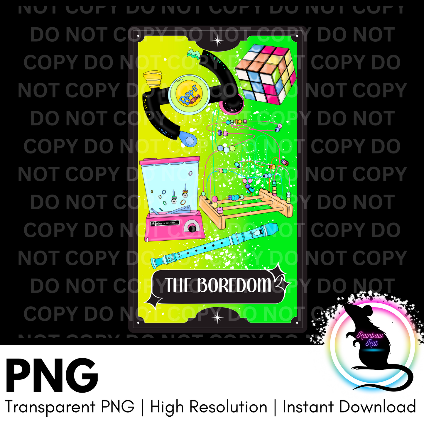 Nostalgia X Tarot- PNG's