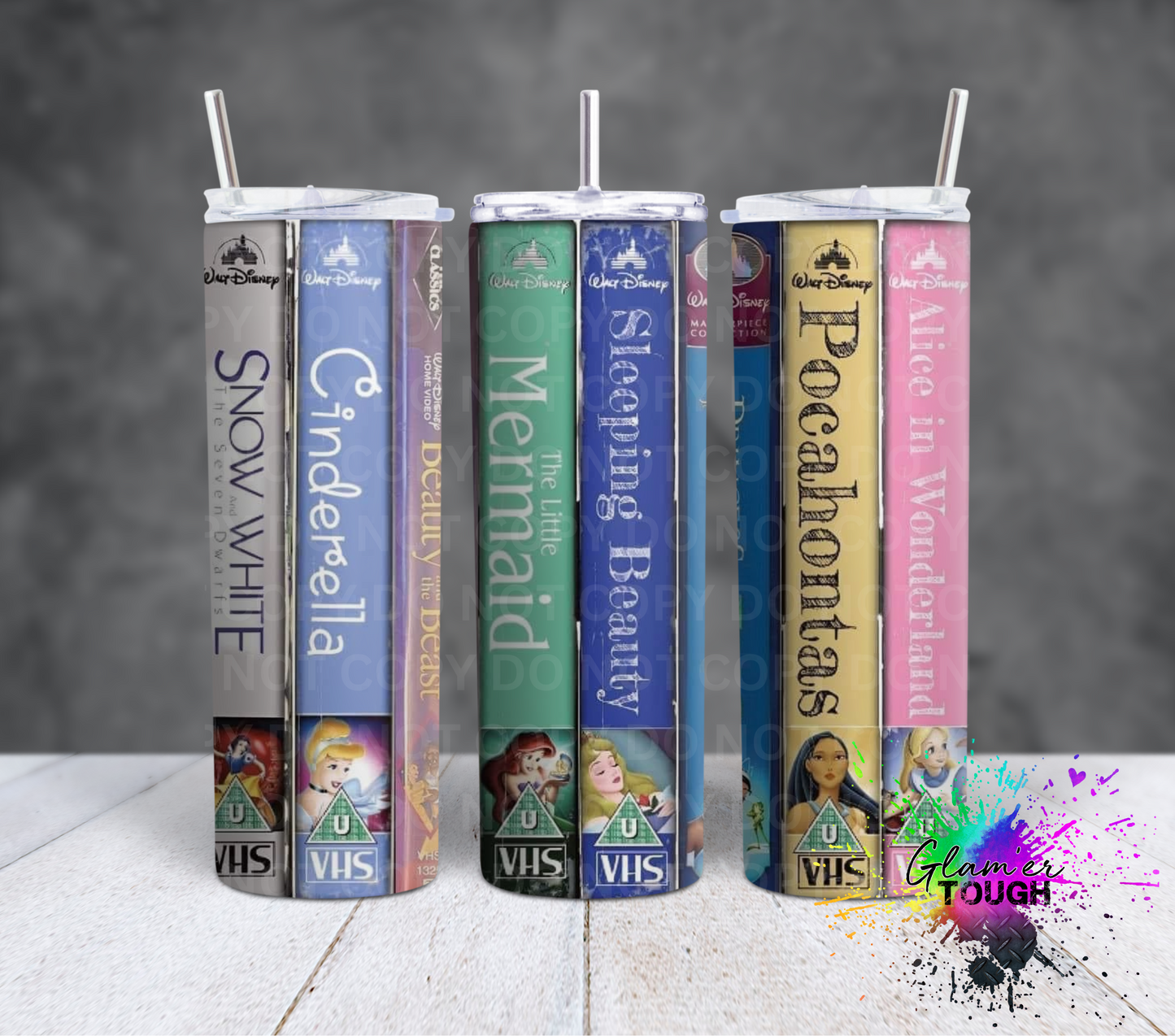 Princess VHS- 20oz Tumbler