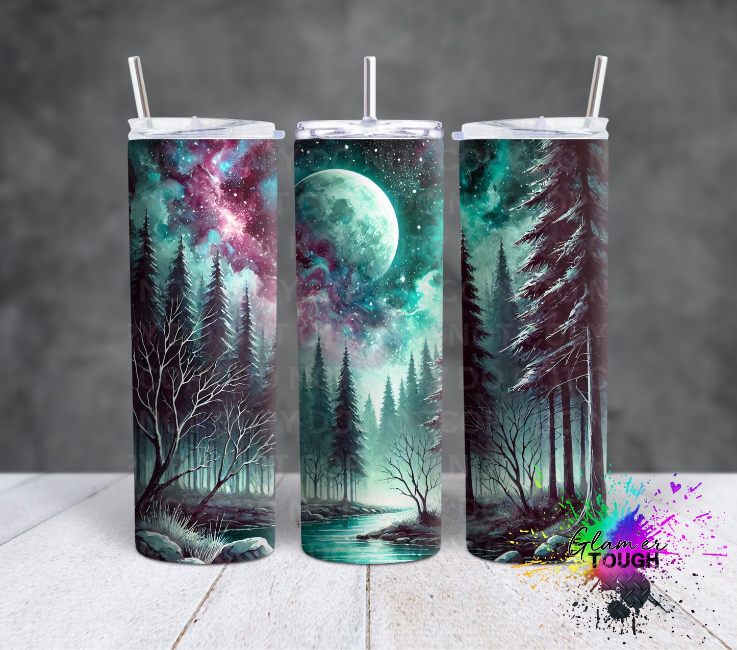 Winter Moon- 20oz Tumbler