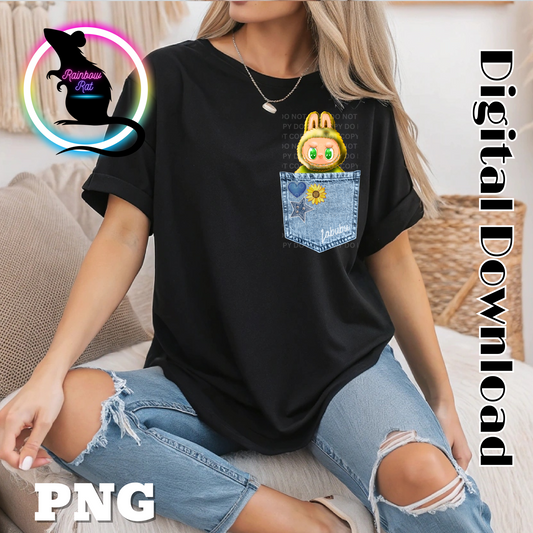 BooBoo Pocket Pals- PNG Singles