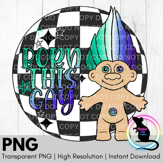 Pride Troll- PNG
