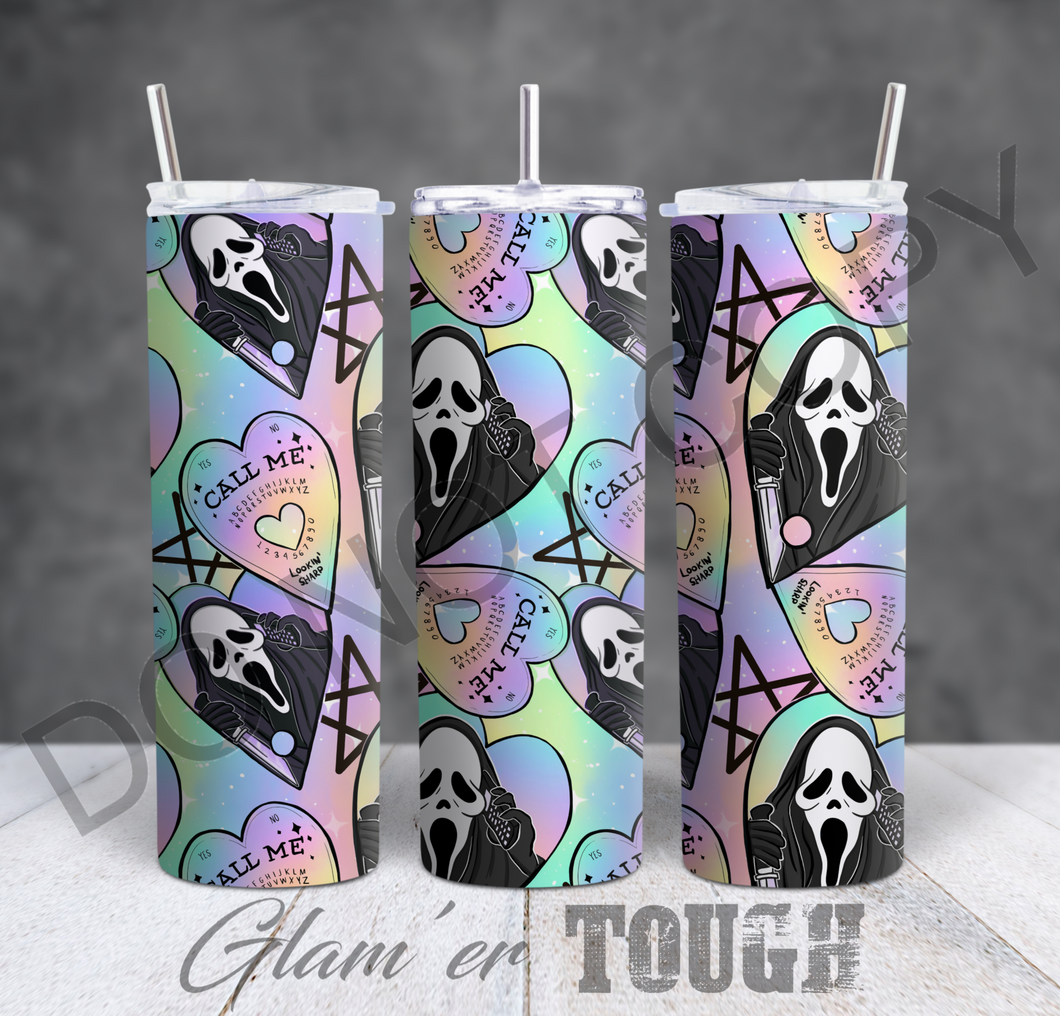 Horror Collection- 20oz Sublimated Tumbler (straw included)