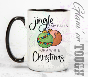 Christmas Collection- 15oz Ceramic Mug- Naughty