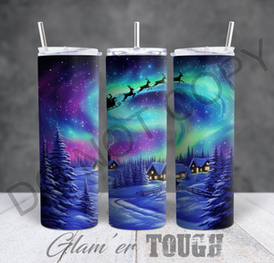 Christmas Collection- 20oz Sublimated Tumbler (straw included)