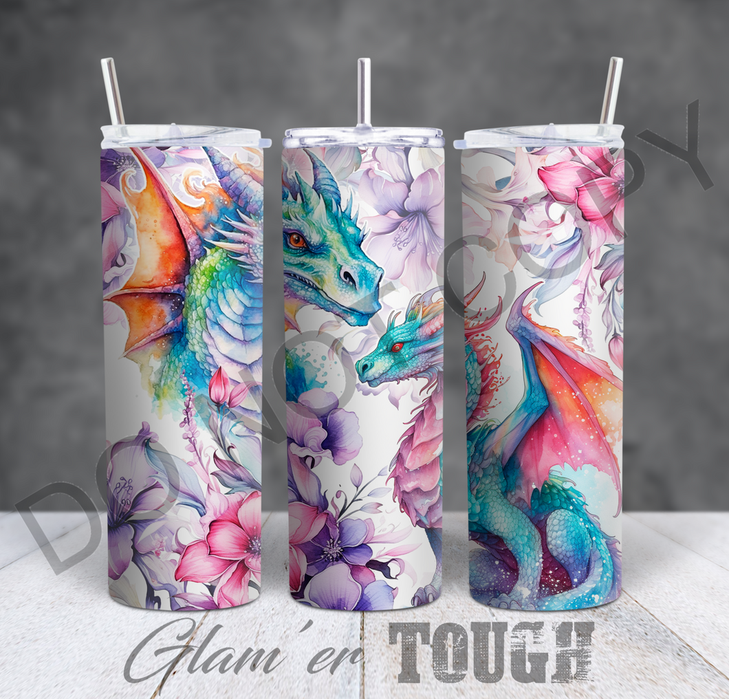 Mythical Collection- 20oz Sublimated Tumbler (straw included)