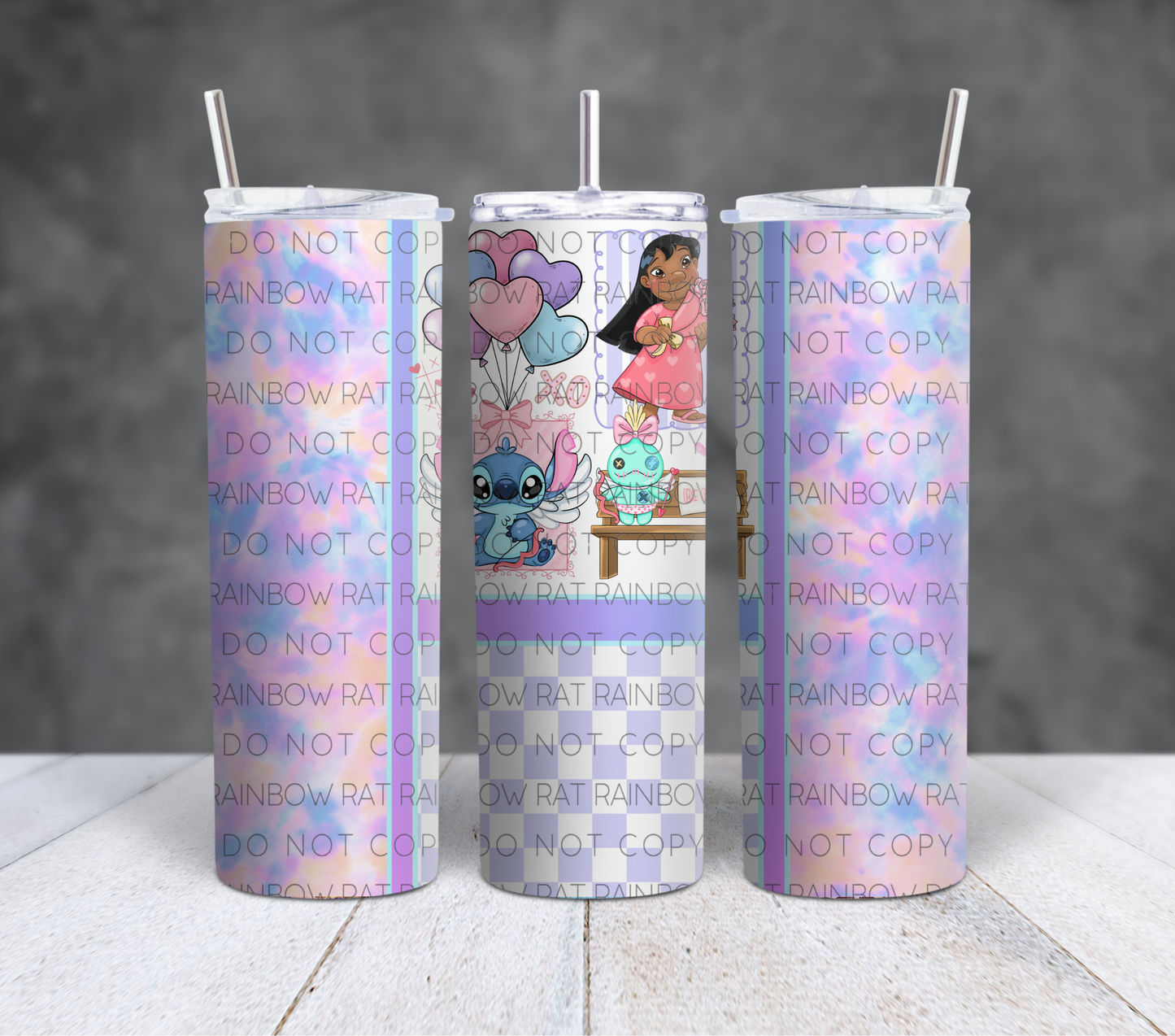 626 Valentine- 20oz Tumbler Wrap Single