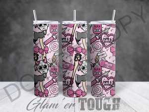 Naughty Collection- 20oz Sublimated Tumbler (straw included)