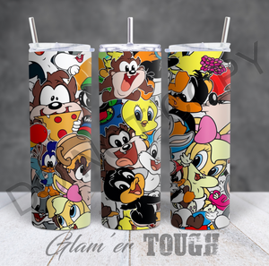 Character Collection- 20oz Sublimated Tumbler (straw included)