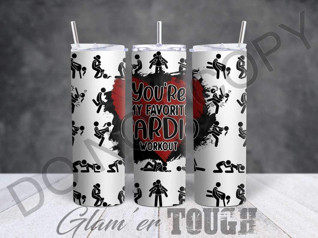 Naughty Collection- 20oz Sublimated Tumbler (straw included)