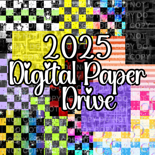 2025 Digital Paper- Yearly Drive