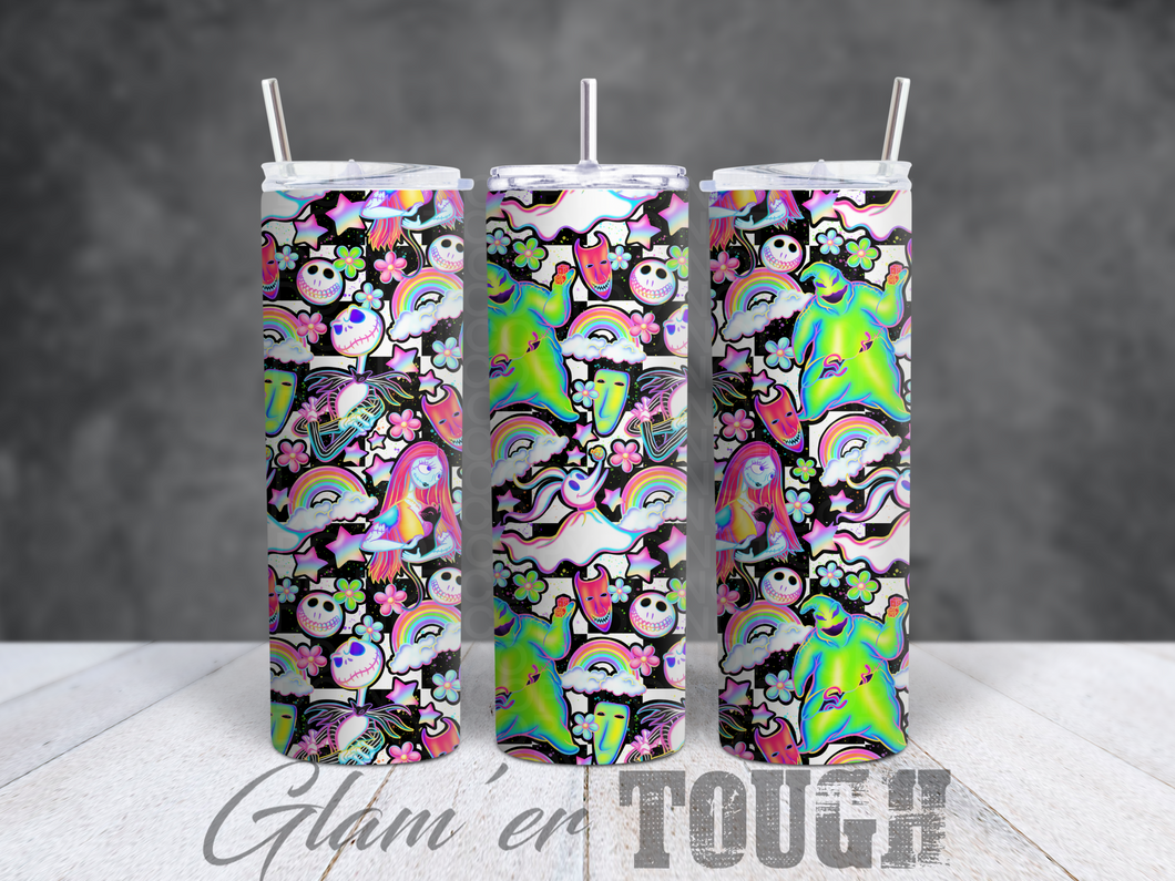 Character Collection- 20oz Sublimated Tumbler (straw included)