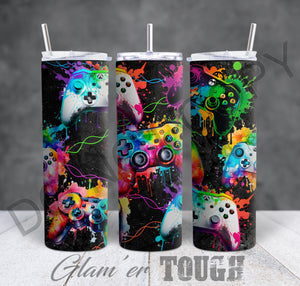 Gamer Collection- 20oz Sublimated Tumbler (straw included)