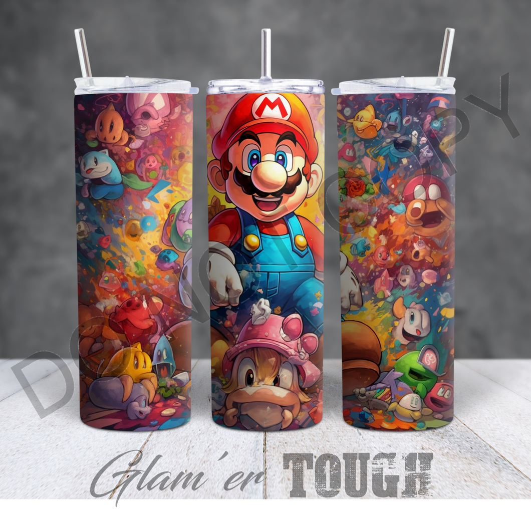 Gamer Collection- 20oz Sublimated Tumbler (straw included)