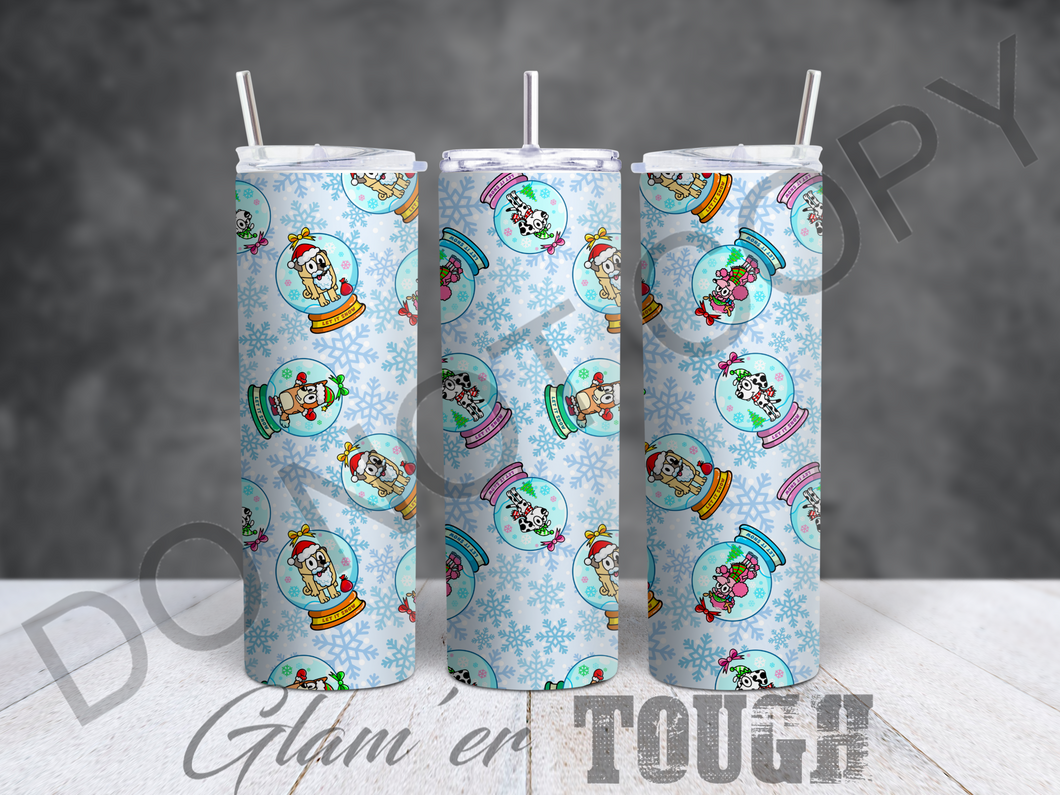 Character Collection- 20oz Sublimated Tumbler (straw included)