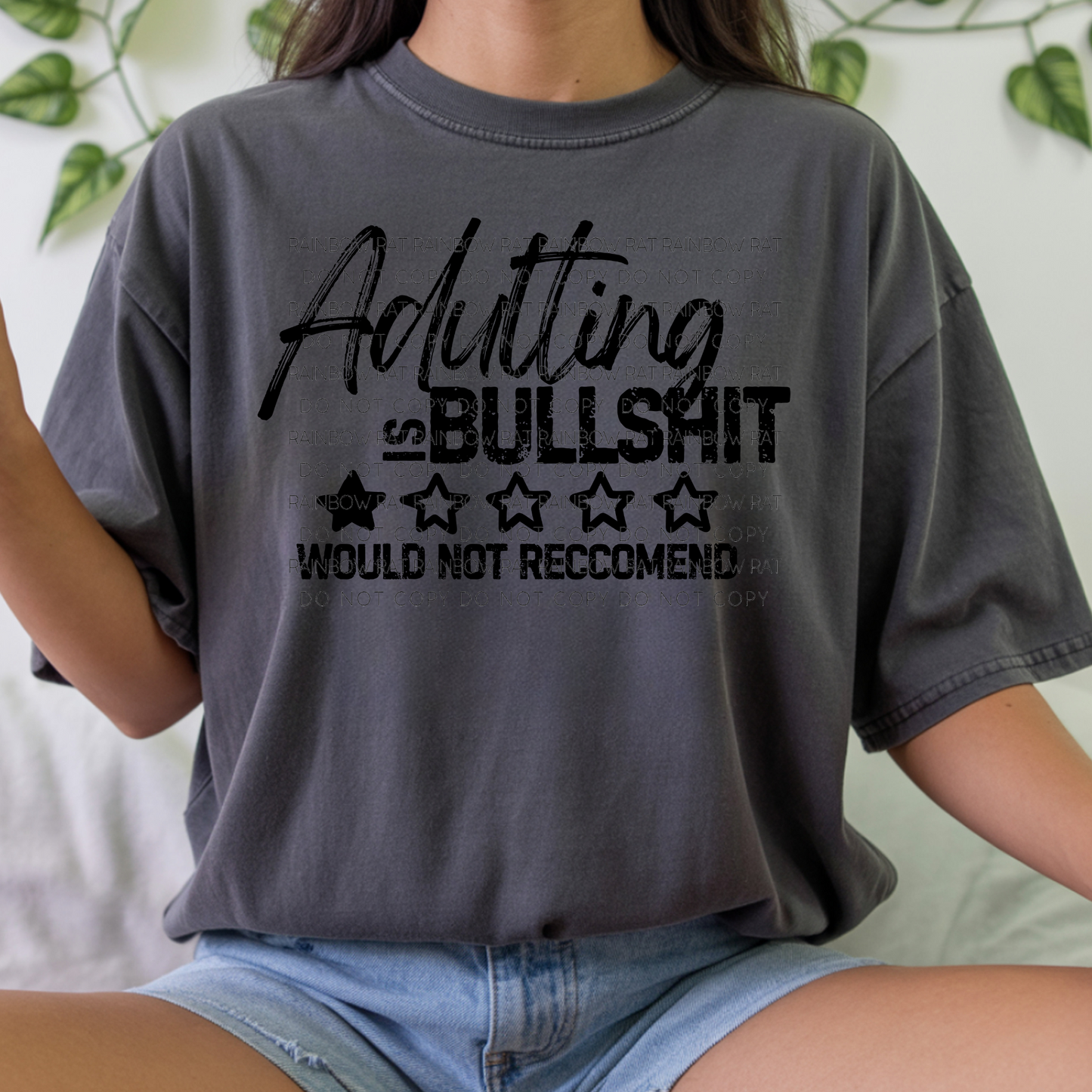 Adulting is Bullsh!t- PNG (2 colors included)